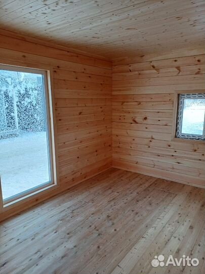 Брусовой Домик- Бытовка с террасой под ключ