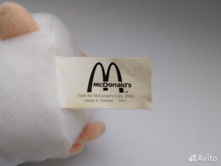 Мягкая игрушка McDonald's 2000-х Pusheen cat редки