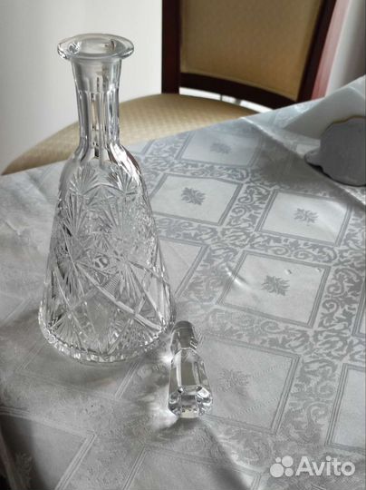 Графин хрустальный СССР