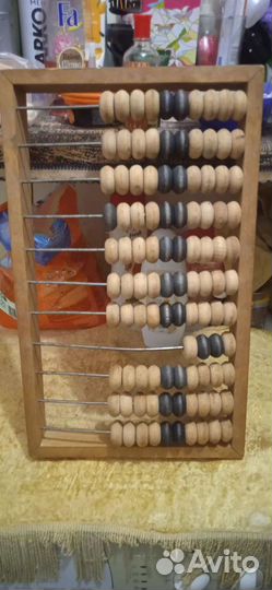 Счеты деревянные