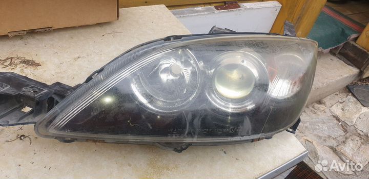 Фары на mazda 3 mps