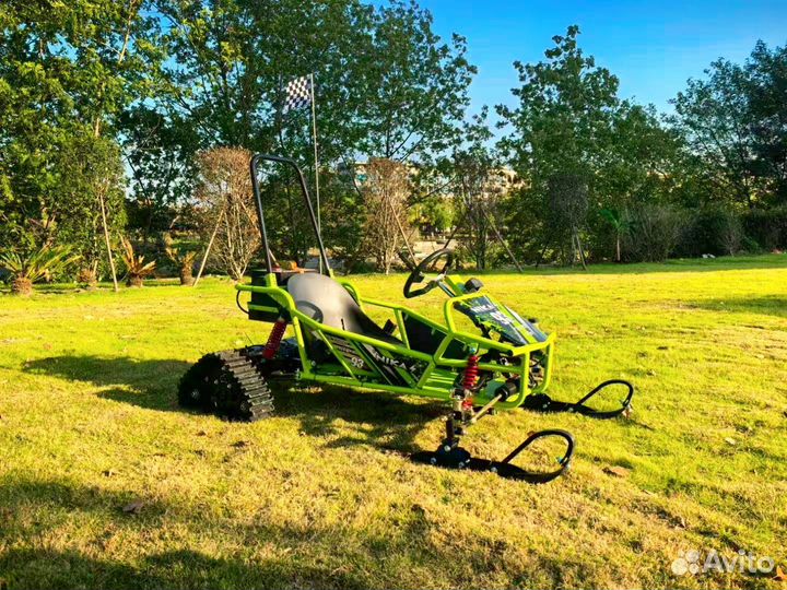 Электрический снегоход внедорожник