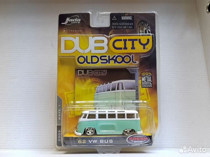 2005 Jada Toys Dub City Oldskool 62 Volkswagen Bus