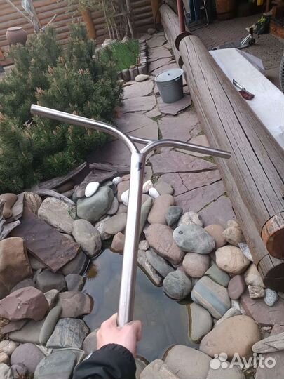 Титановый руль drop