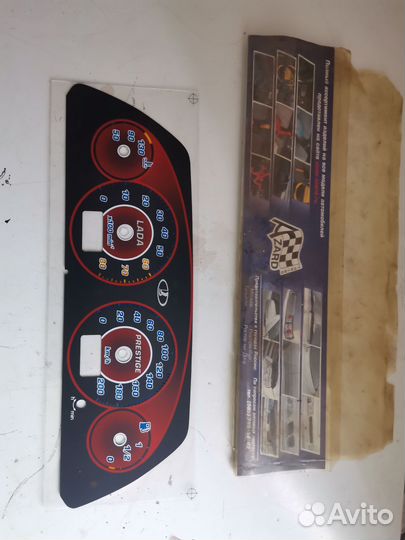 Шкала, накладка приборной панели ваз 2114