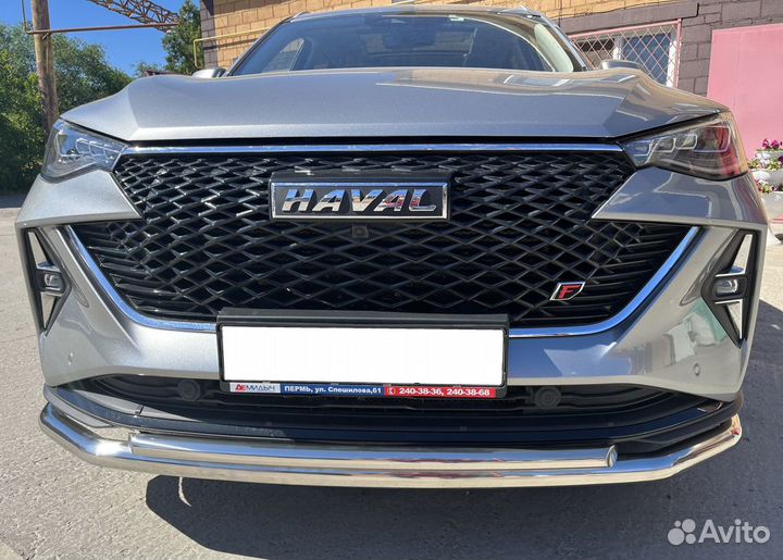 Обвес из нержавеющей стали Haval F7