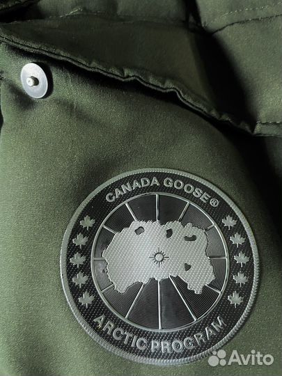 Куртка - парка canada goose хаки