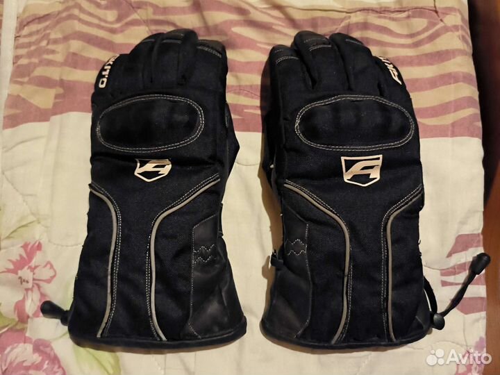 Зимние мотоперчатки Akito