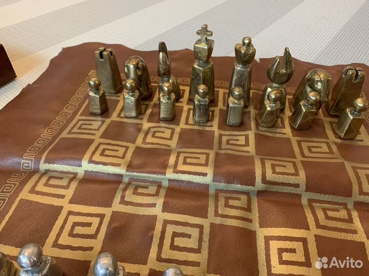 Шахматы металлические