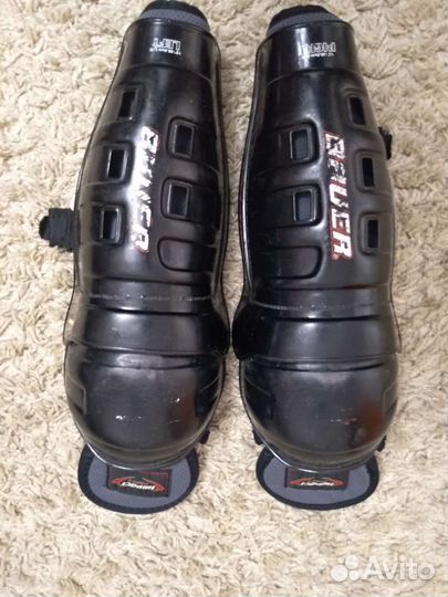 Хоккейные наколенники bauer impact 300 jr