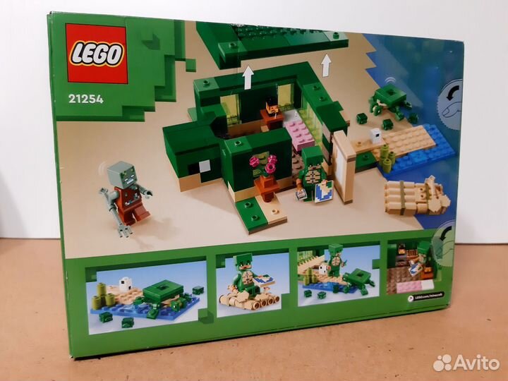 Лего/Lego Minecraft 21254 Дом на Черепашьем пляже