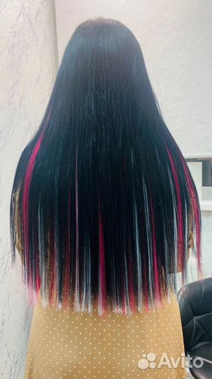 Наращивание натуральных и биопротеиновых волос