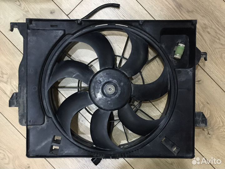 Система охлаждения радиатора Kia Rio 3