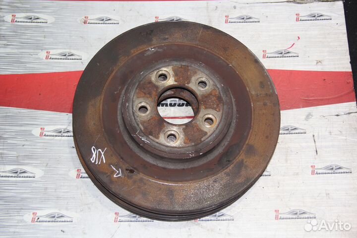 Тормозной диск зад c Jaguar XJ X350 AJ34