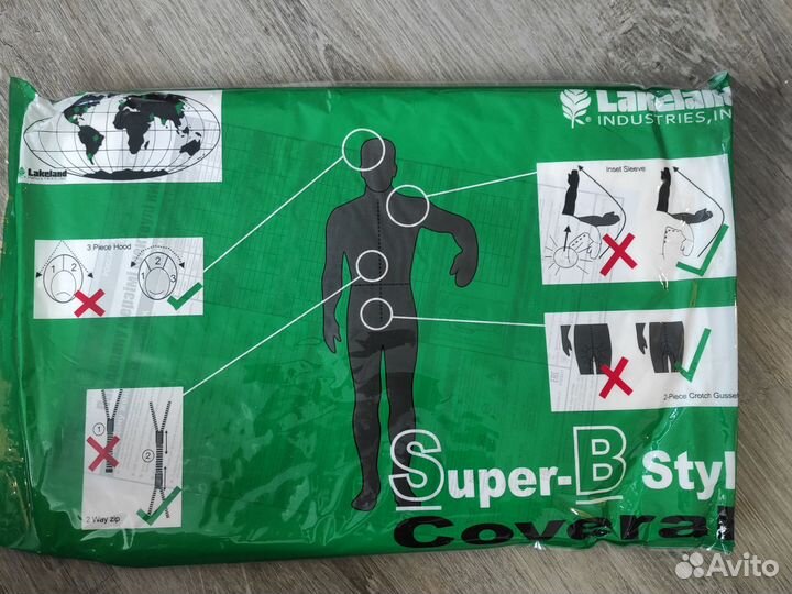 Комбинезон Lakeland micromax NS