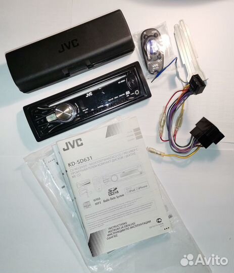 CD-ресивер JVC KD-SD631
