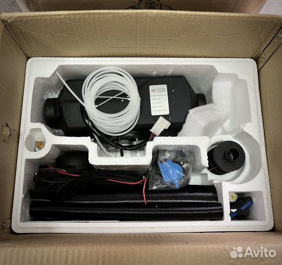 Автономный отопитель-сухой фен 12В/24В 5квт