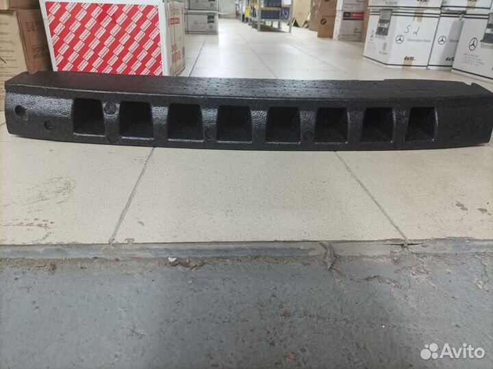 Усилитель заднего бампера VW polo 5 4D пластик