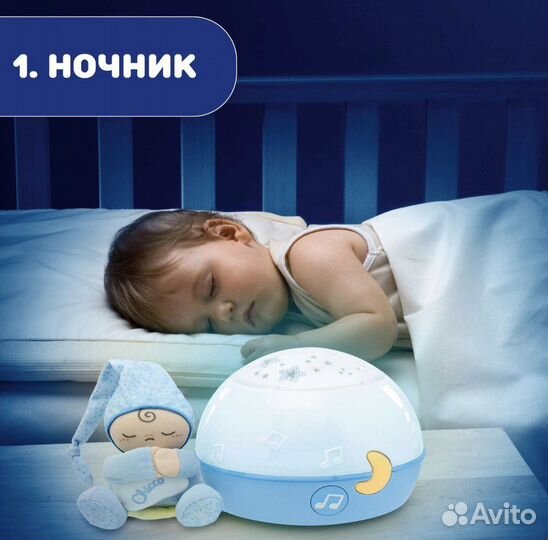 Проектор Chicco Первые грезы голубой