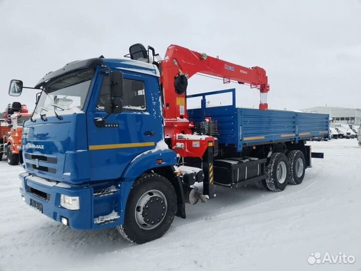 КАМАЗ 65115 с КМУ, 2023