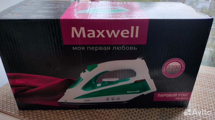 Утюг Maxwell