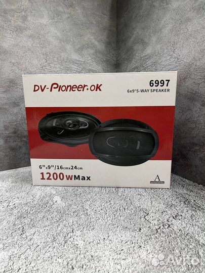 Овальные динамики 24см JBL Pioneer JVC 69