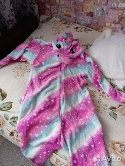 Комбинезон кигуруми единорожка