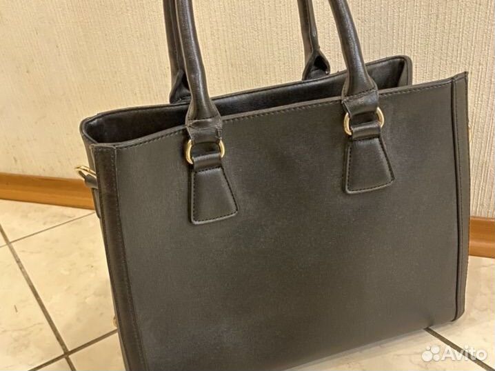 Сумка кожаная primark