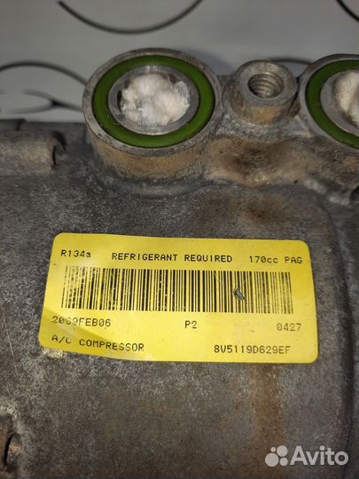 Компрессор кондиционера Ford Fiesta 2008-2019