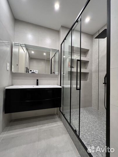 Ремонт ванной под ключ/частично в Красногорске