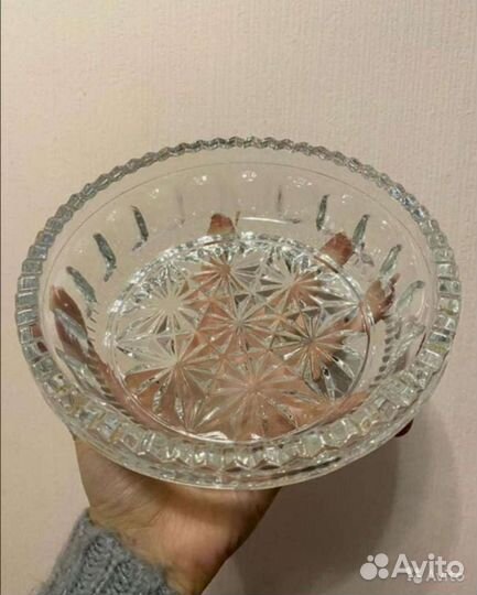 Хрустальная пепельница СССР