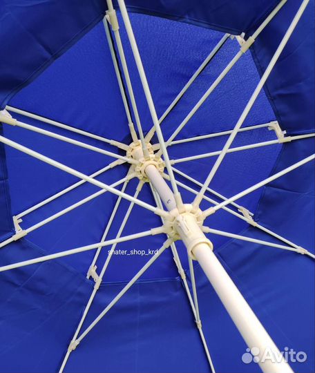 Зонт пляжный/синий/зонт усиленный
