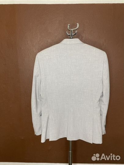Пиджак мужской zara (светло-серый)