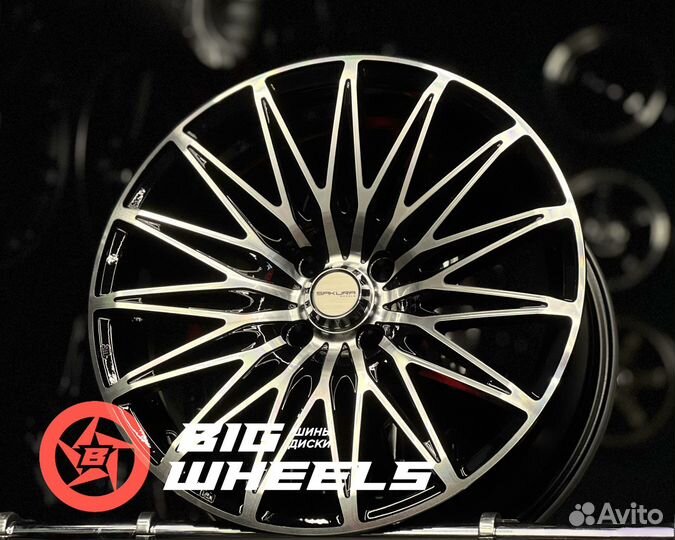 Диски R17 4х100 лот 513 Sakura Wheels