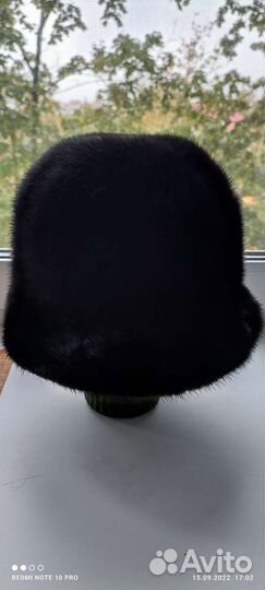 Шапка норковая женская мягкая