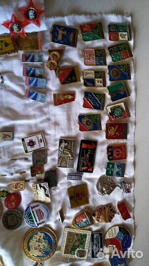 Значки СССР цена за все