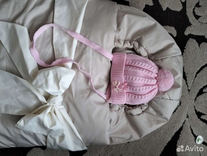 Конверт на выписку для девочки зима