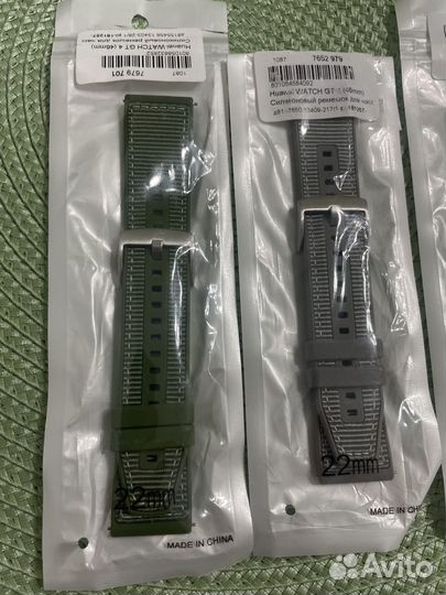 Силиконовый ремешок Huawei watch gt 4 22 мм