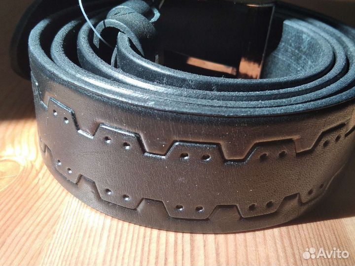 Ремень мужской. Натур. кожа. Новый