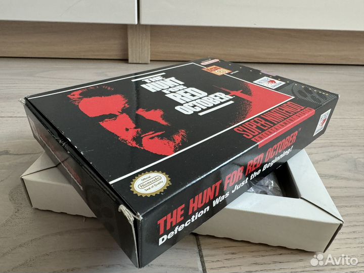 The Hunt for Red October для snes ntsc USA