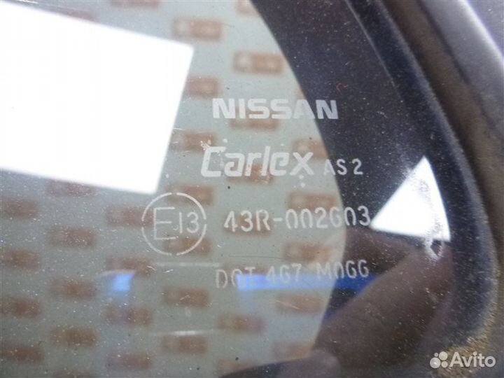 Стекло заднее левое Nissan Almera N15 GA14 1997