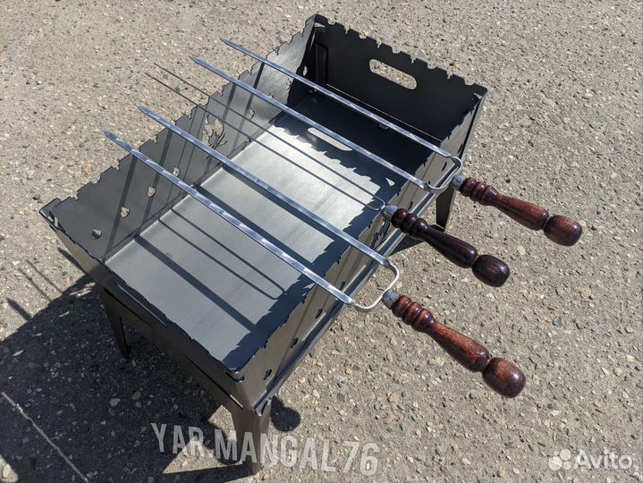 Мангал разборный походный новый