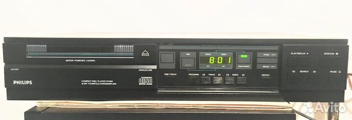 Philips CD460. CD Player. 1986. CDM-2. TDA1541