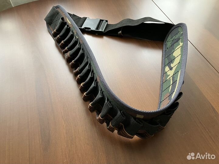 Патронташ для охотничьих патронов 12 калибр