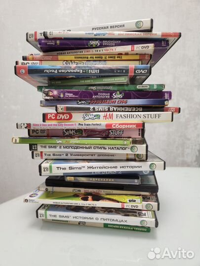 The sims 2,3 для pc и куча разных дополнений