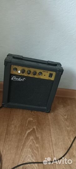 Электро гитара с комбиком rocket