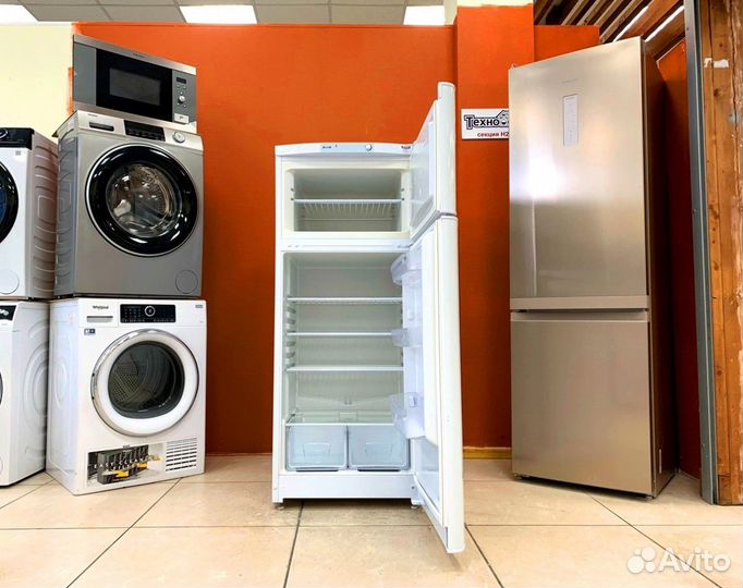 Холодильник маленький бу Indesit. Гарантия