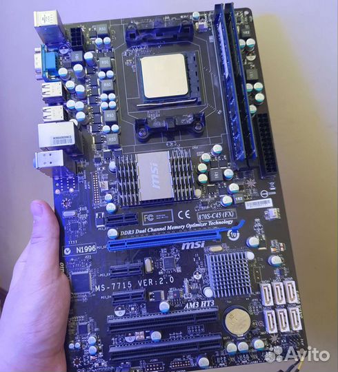 Материнская плата MSI 870S-C45 с Процессором AMD