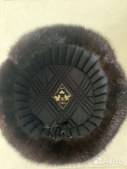 Мужская шапка зимняя,натуральный мех