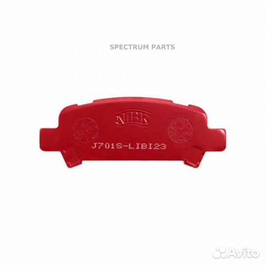 Nibk PN7415S Колодки NiBK PN7415S